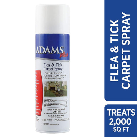 Flea and Tick Carpet Spray 16 ounces Adams Plus 