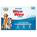Extra Large Pet Dog and Puppy Training Pads - Wee-Wee Pads - 28”x 34” - Four Paws Four Paws 40 Pack 