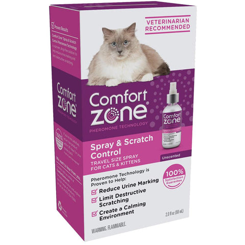 Cat Calming Spray 2 ounces Comfort Zone 