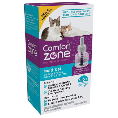 Cat Multicat Diffuser Refill 1 Pack Comfort Zone 