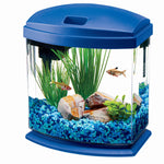 MiniBow LED Aquarium Kit 1 Gallon Aqueon 8.5" x 6.25" x 9.25" Blue 