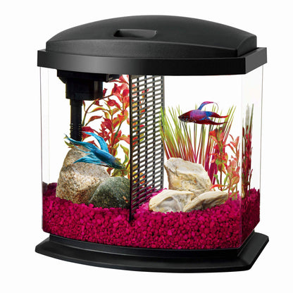 BettaBow LED Aquarium Kit 2.5 Gallon Aqueon 