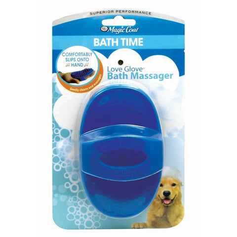 Dog Shower Brush - Four Paws Magic Coat Love Glove Bath Massager
