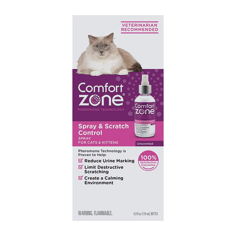 Cat Calming Spray 4 ounces Comfort Zone 