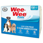 Pet Dog and Puppy Training Pads - Leak Proof - Wee-Wee Pads - 22" x 23" - Four Paws Four Paws 150 Pack 