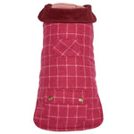 Pink Winter Dog Coat - UpCountry Pink Tweed Coat Dog Jackets UpCountryInc 