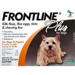 Flea Control Plus for Dogs And Puppies 11-22 lbs 3 Pack Frontline 