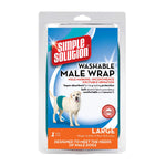 Washable Male Dog Wrap Simple Solution 