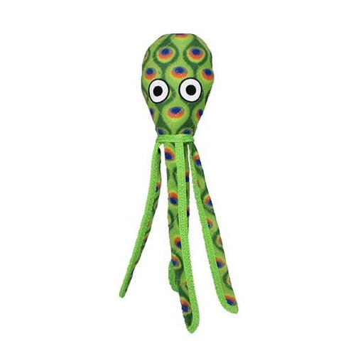Squid Dog Toy - Tuffy® Ocean Creature Series - Squid Tuffy Green 
