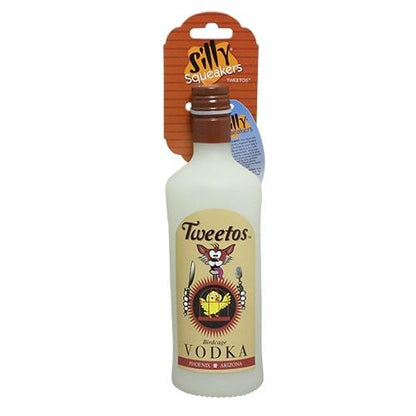 Liquor Bottle Dog Toy - Silly Squeakers™ Liquor Bottle - Tweetos Tuffy 