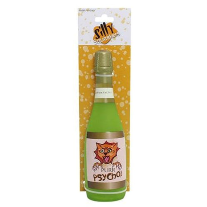Wine Bottle Dog Toy - Silly Squeakers® Wine Bottle - Purr Psycho Tuffy 