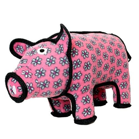 Tough Pig Dog Toy - Tuffy® Barnyard Series - Polly Pig Tuffy Junior 