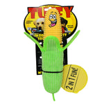Corn Dog Toy - Tuffy® Funny Food Corn Tuffy 