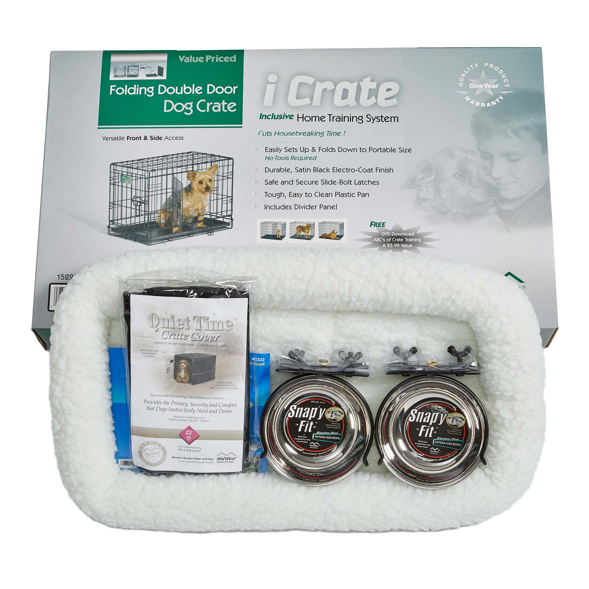 iCrate Dog Crate Kit Midwest 
