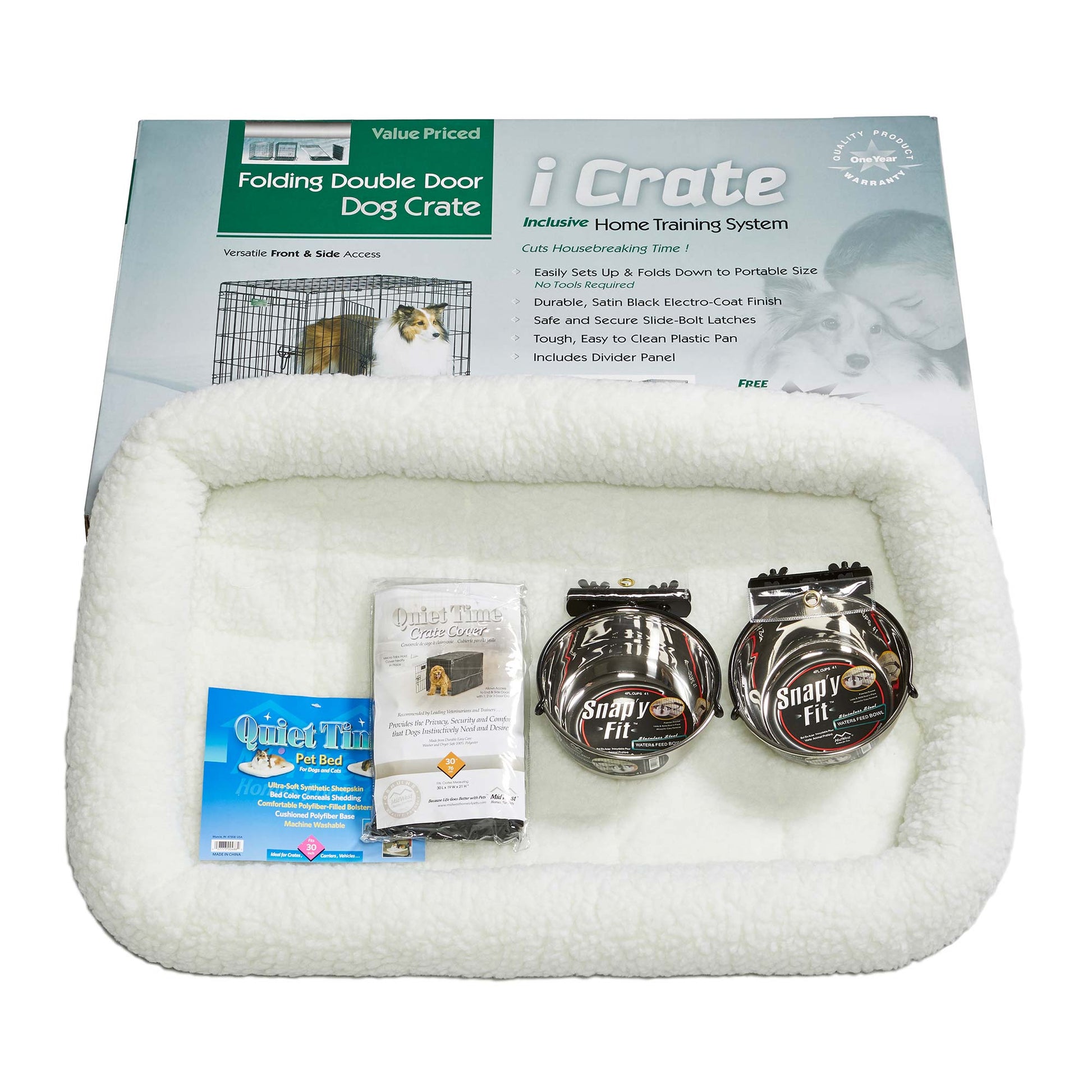 iCrate Dog Crate Kit Midwest 