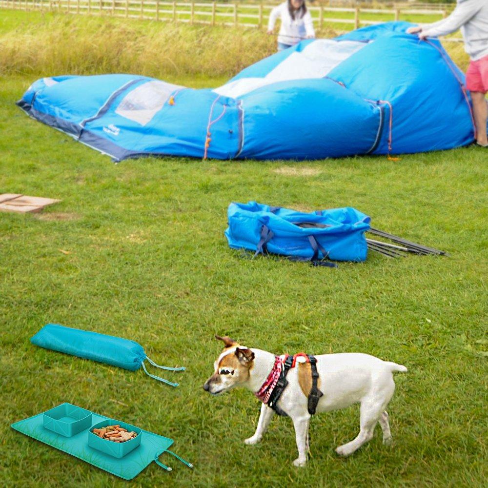 Portable Pet Food Bowls - Collapsible - 600ml Capacity InfiniteWags 