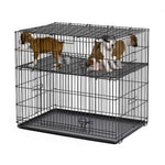 Puppy Playpen with Plastic Pan and 1/2" Floor Grid Midwest 
