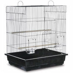 Square Roof Parakeet Cage Bird Cages Prevue Hendryx White 