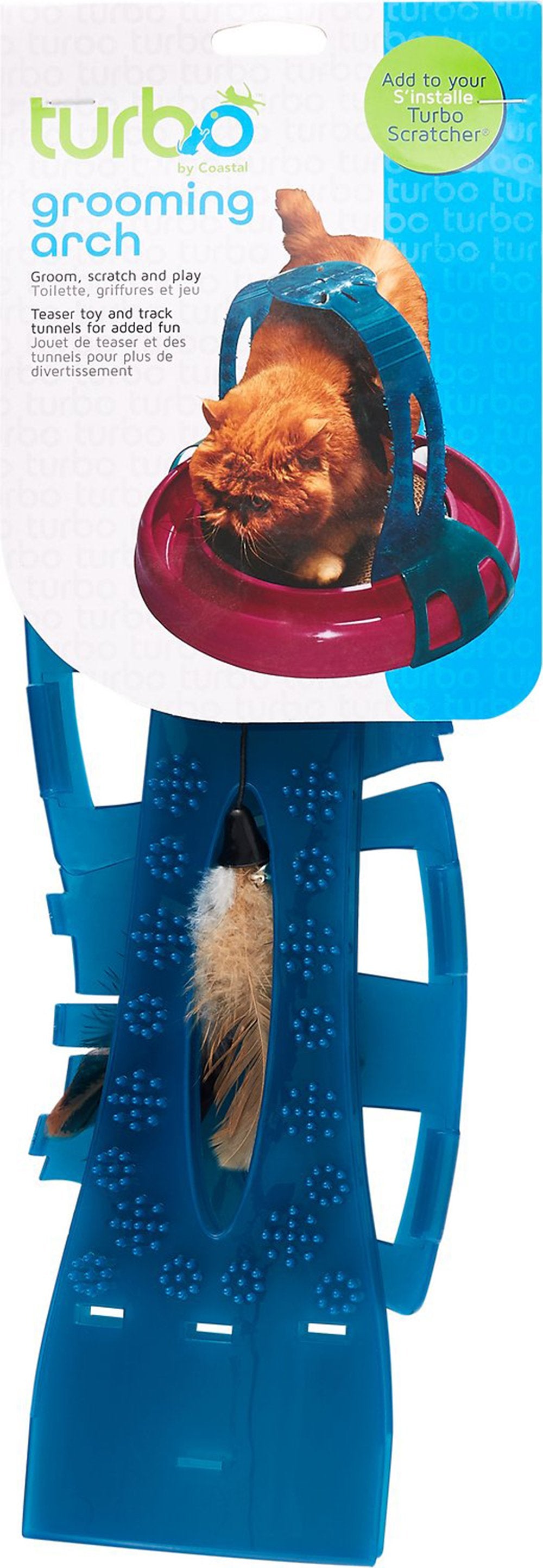 Turbo Grooming Arch Extension Cat Toy - Bergan Bergan 