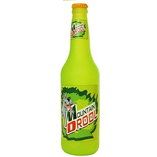 Mountain Drool Dog Toy - Beer Bottle Dog Toy - Silly Squeakers® Beer Bottle