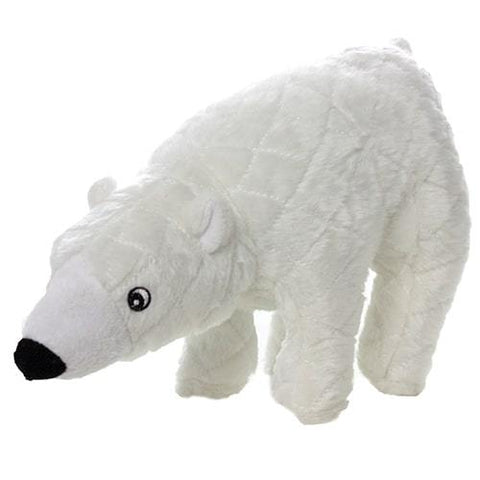 Tough Polar Bear Dog Toy - Mighty® Arctic Series - Polar Bear Tuffy Regular 