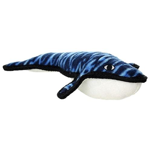 Plush Whale Dog Toy - Tuffy® Ocean Creature Series - Wesley Whale Tuffy 