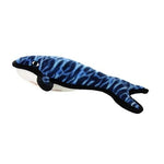 Plush Whale Dog Toy - Tuffy® Ocean Creature Series - Wesley Whale Tuffy 