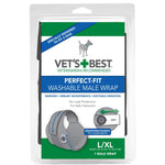 Perfect-Fit Washable Male Wrap 1 pack Vet's Best 