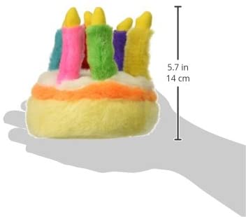 Birthday Cake Dog Toy - Multipet Musical Birthday Cake 5.5" Dog Toys Multipet 