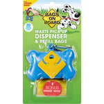 Waste Pick-Up Dispenser and Refill Bags with Dookie Dock 30 bags Bags on Board 