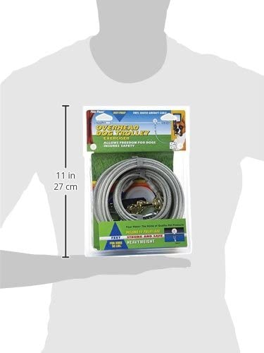 Overhead Dog Trolley - Heavy Weight - 100 feet - Four Paws Four Paws 