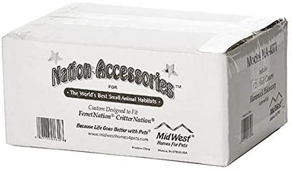 Ferret Nation Accessory Kit 1 - 2 Shelf Covers, 1 Hammock Hideaway - Midwest Homes for Pets Midwest 