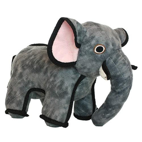 Tough Elephant Dog Toy - Tuffy® Zoo Series - Emery Elephant