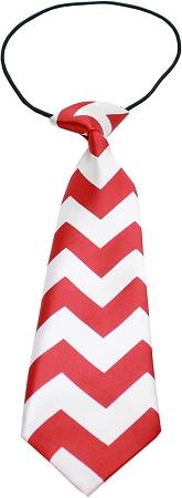 Big Dog Neck Tie Chevron Red InfiniteWags 