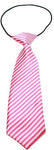 Big Dog Neck Tie Striped Pink InfiniteWags 