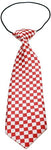Big Dog Neck Tie Checkered Red InfiniteWags 