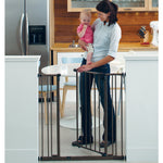 Extra Tall Pet Gate - Easy-Close - Pressure Mounted - Fits 28-38.5” Wide Openings North States 