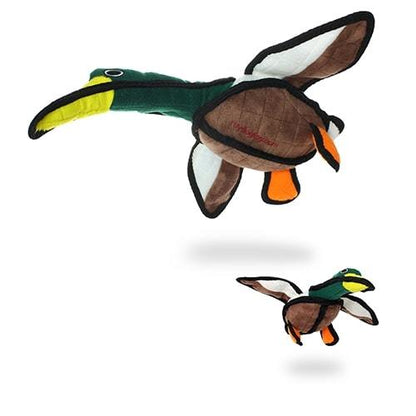 Tough Duck Dog Toy - Tuffy® Barnyard Series - Dudley Duck Tuffy 