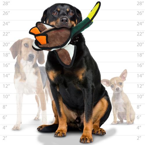 Tough Duck Dog Toy - Tuffy® Barnyard Series - Dudley Duck Tuffy 