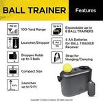 Dogtra Ball Trainer Dual-Function Ball Launcher and Dropper - 100-Yard Dual-Function Dogtra 