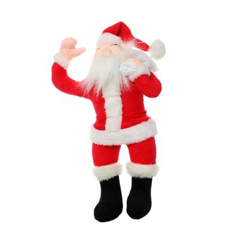 Plush Santa Dog Toy - Mighty® Arctic Series - Santa Tuffy Regular 