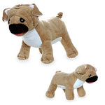 Tough Pug Dog Toy - Mighty® Farm Series - Pug Tuffy 