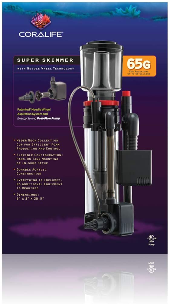 65 Gallon Aquarium Skimmer with Pump - Coralife Super Skimmer Coralife 