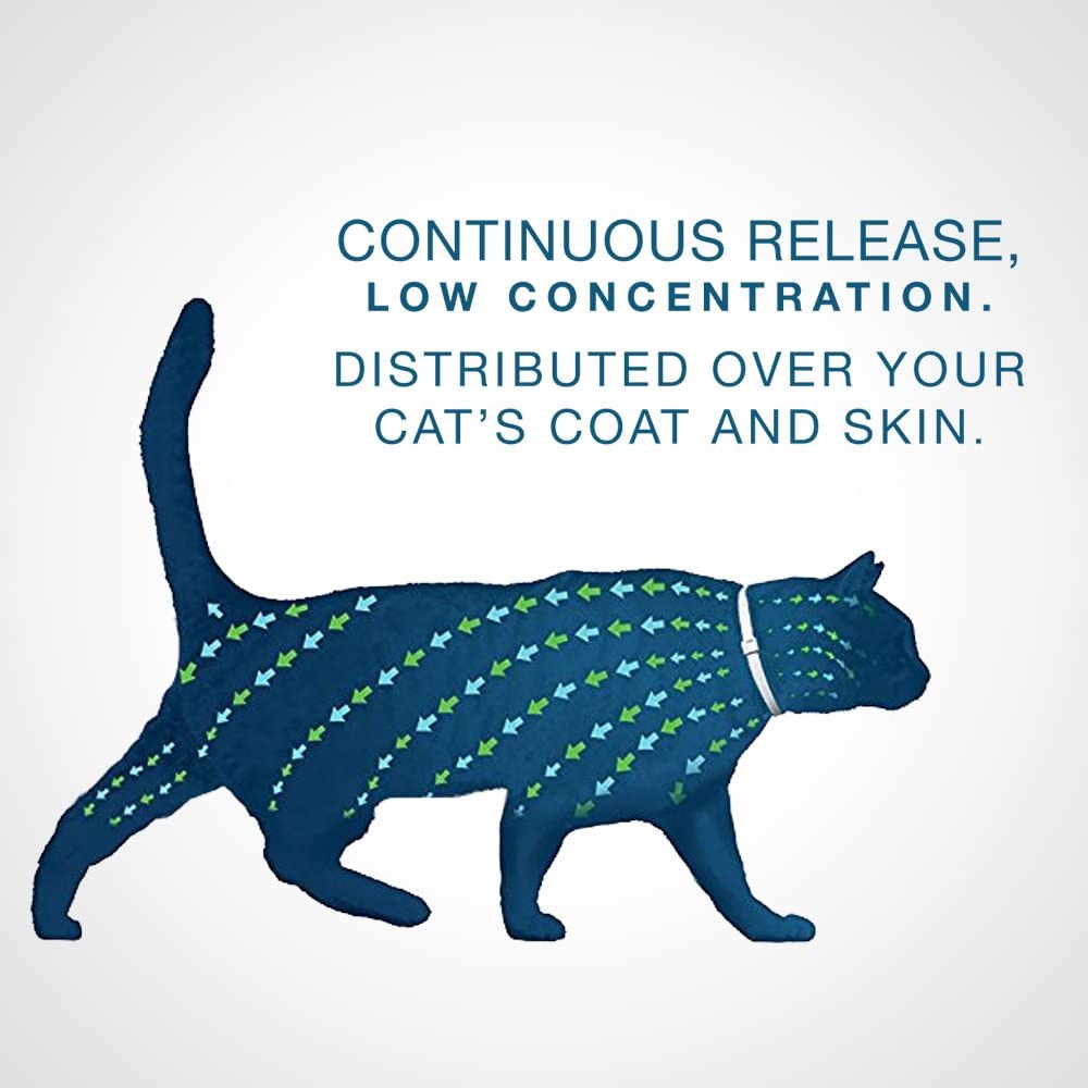 Flea and Tick Collar for Cats - 8-Month - Seresto Bayer 