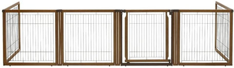 3-in-1 Convertible Pet Gate - Convertible Elite Pet Gate 6-Panel Richell 