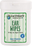 Dog Ear Wipes - Earthbath Ear Wipes with Witch Hazel Fragrance - 25 ct Earthbath 