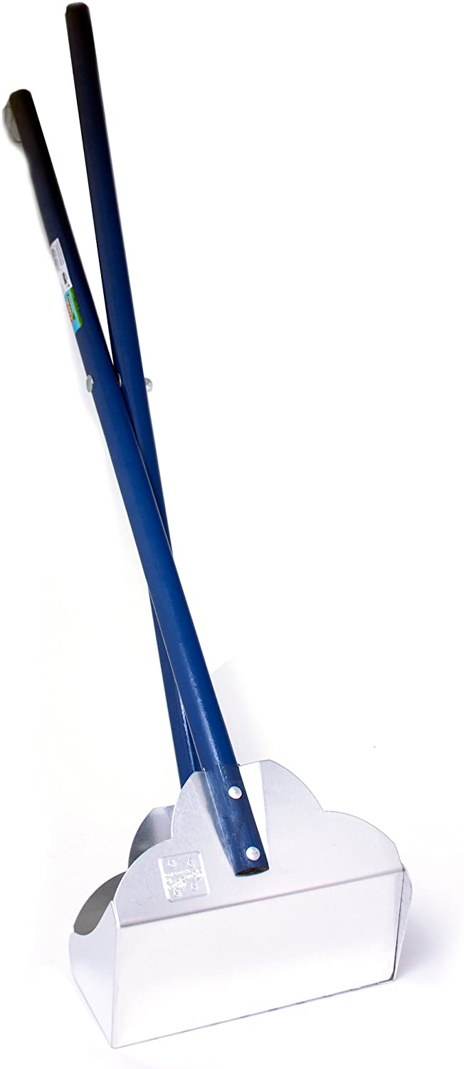Dog Pooper Scooper - Long Handled Rake and Scoop - Sanitary Pooper Scooper Rake Scoop - Four Paws Four Paws 