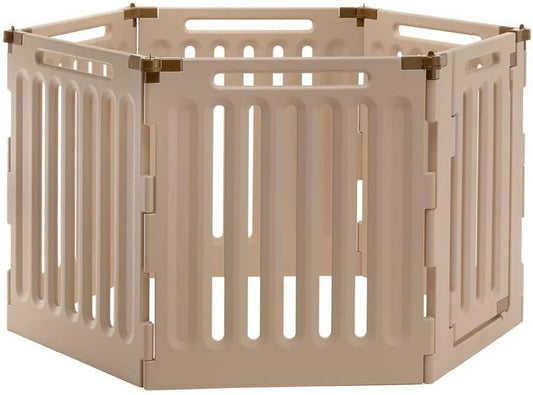 Convertible Indoor/Outdoor Pet Playpen 6 Panel - Richell Richell 
