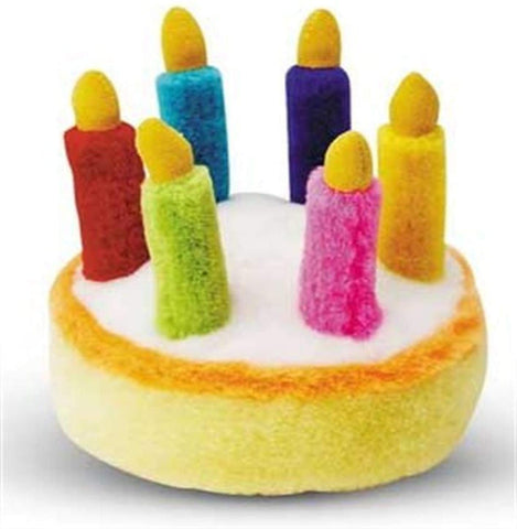 Birthday Cake Dog Toy - Multipet Musical Birthday Cake 5.5" Dog Toys Multipet 