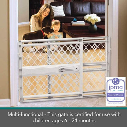 Portable Pressue Pet Gate- Fits 26"- 40" Wide - Expands & Locks in Place with no Tools - North States North States 